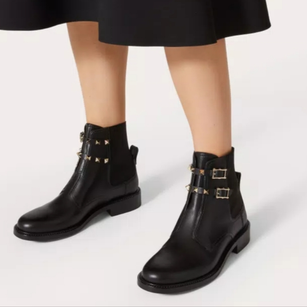 Valentino Garavani Rockstud Ankle Boots